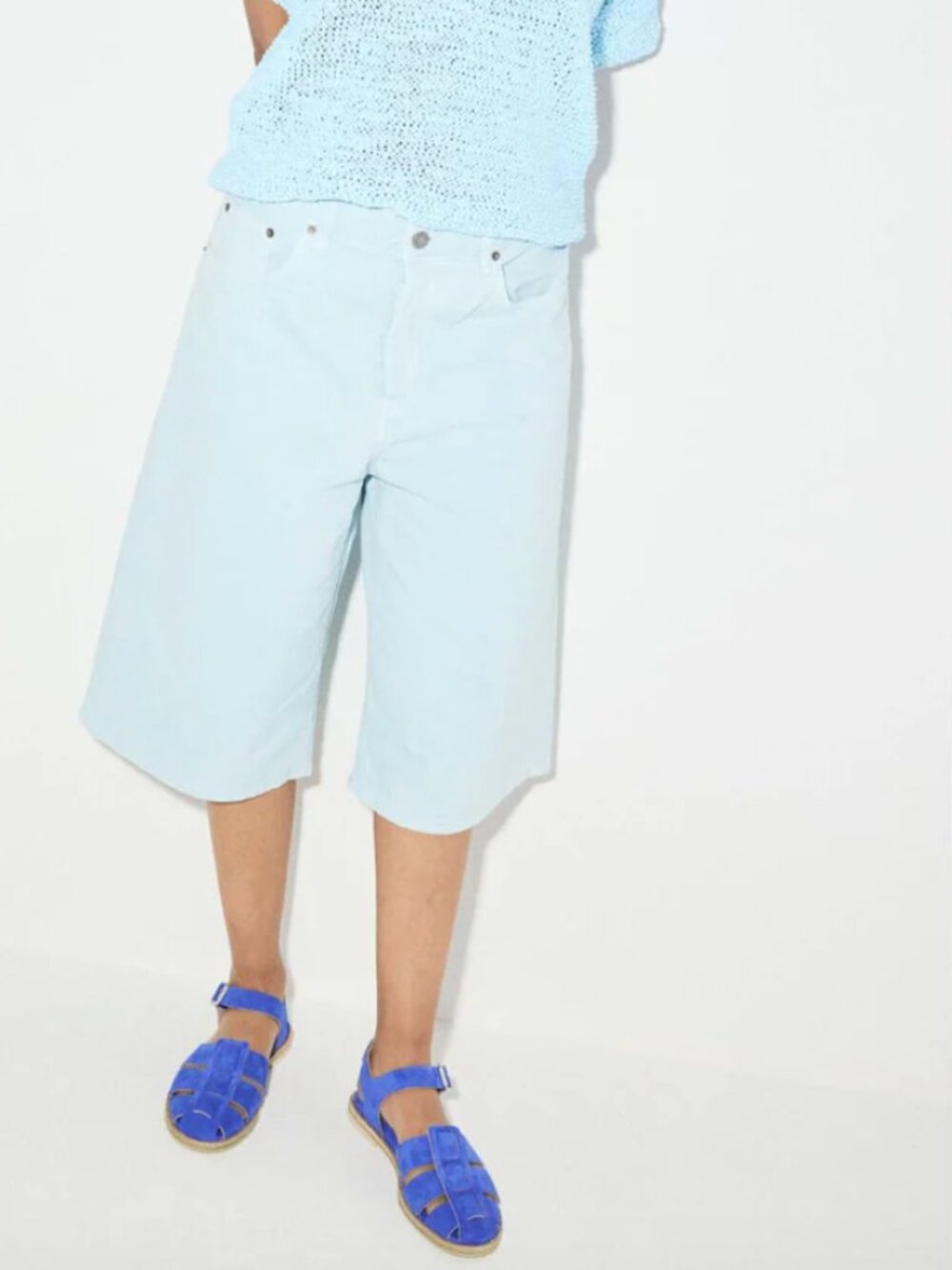 Freda Salvador Sera Fisherman Sandal in Cobalt - Picture 2 of 9